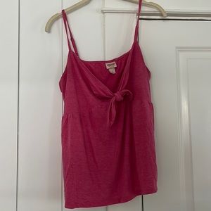 Pink tank top